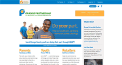 Desktop Screenshot of orangepartnership.org